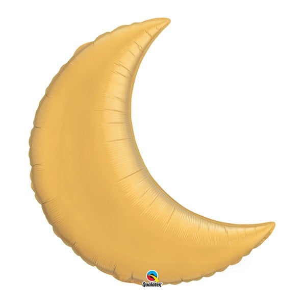 30" Silver Crescent Moon Shape Mylar Foil Balloon Party Decorating Supplies 30" Silver Crescent Moon Shape Mylar Foil Balloon Party Decorating Supplies